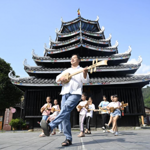 廣西三江：侗寨里的公益非遺課堂